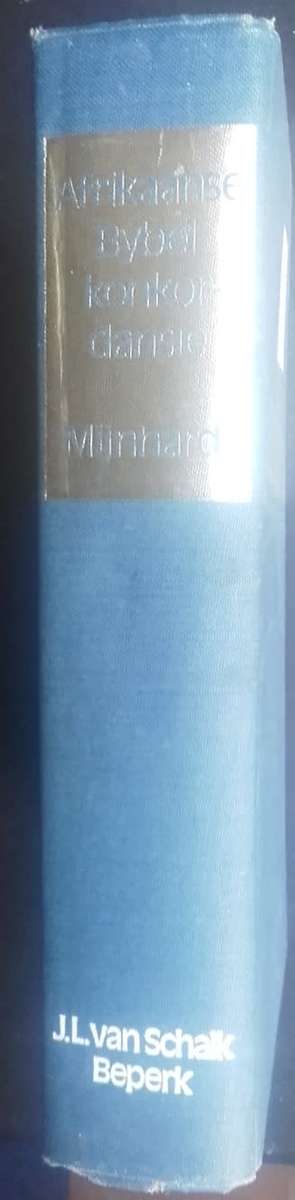 Bible - Die Afrikaanse Bybelkonkordansie - 1975