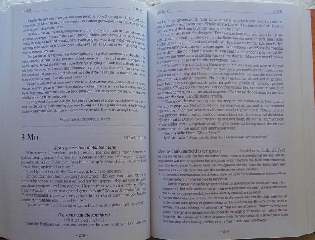 Bible - Die Stiltetyd Bybel Vir Mans - 2006 - B