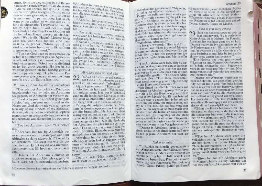 Bible - Die Bybel - 1992