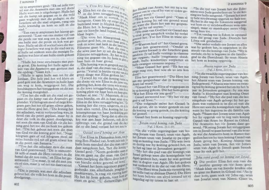 Bible - Die Bybel - 1992