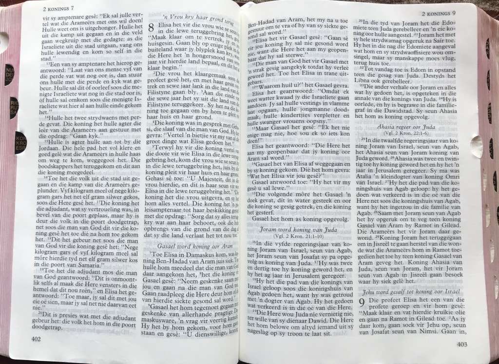 Bible - Die Bybel - 1992