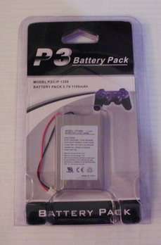 ps3 rechargable  battery for control with separate usb cable included!