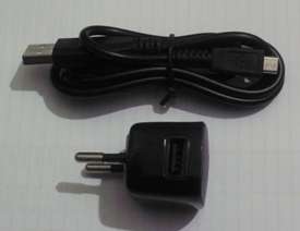 blackberry charger +usb cable!