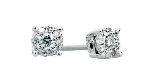 ILLUSION 4 CLAW DIAMOND EAR RING SET (D02079.0.15.9)