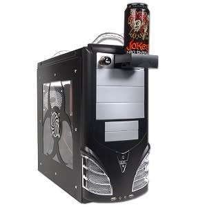 Cigarette Lighter with Beverage Tin Holder 5.25" bay (sealed & new)