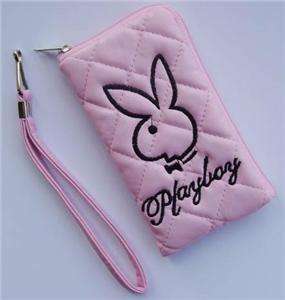 PINK MP3/4 OR CELLPHONE  PLAYBOY LEATHER COVER