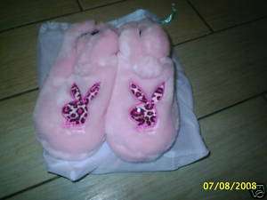 ORIGINAL PLAYBOY SLIPPERS - SIZE 5 NEW