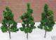 10 DARK GREEN TREES -SMALL - N SCALE
