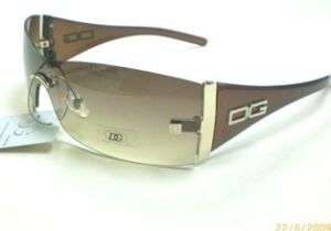 D& G SUNGLASSES -BROWN  NEW IN CASE