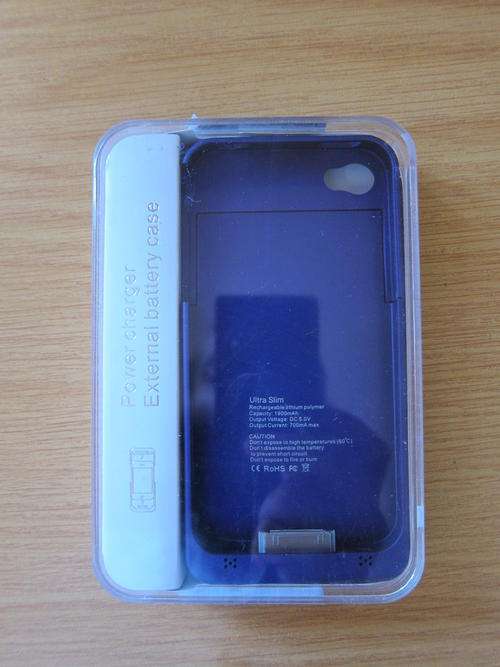 External Battery 1900mAh Case For Apple iPhone 4 and 4S