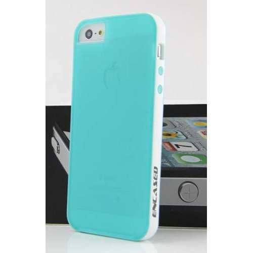 Original Encased Sleek Seafoam Green Feather Case for Apple iPhone 5
