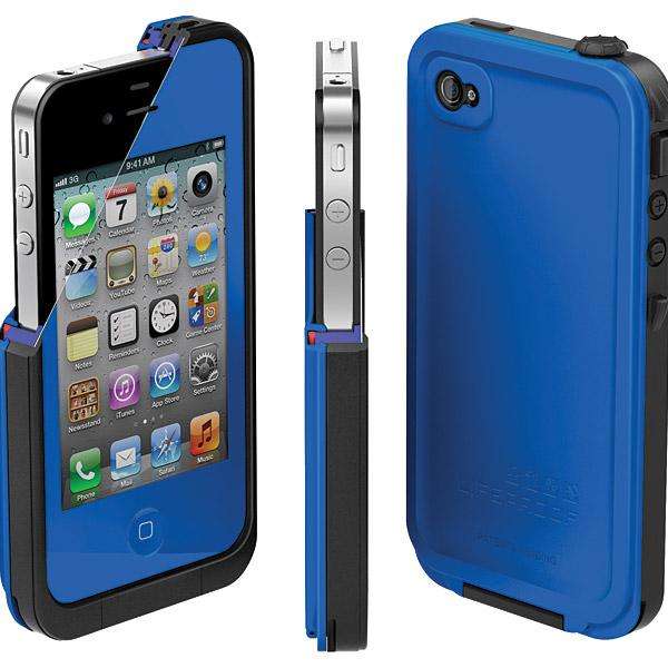 Blue - LifeProof Waterproof Shockproof & Dirtproof iPhone Case for iPhone 4S/4 - HUGE SALE!!!