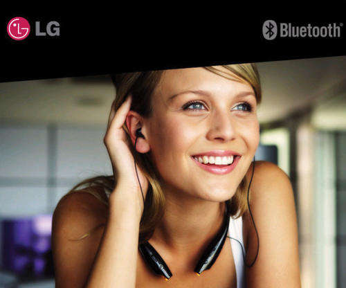 Lg Tone (Hbs-700) Wireless Bluetooth Stereo Headset - HUGE SALE!