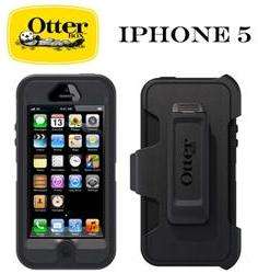 OtterBox Defender Series Case for iPhone 5 - Retail Packaging - Black