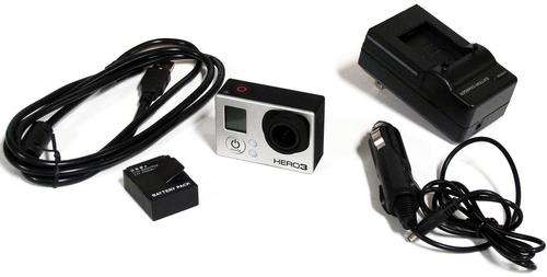 GoPro Hero3: Silver Edition HD Camera with Retail Packaged Accessories