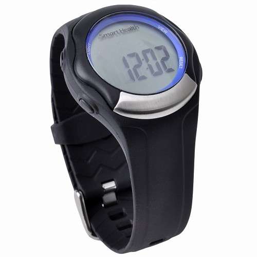 Smart Health Walking Fit EKG-Accurate Heart Rate Monitor Watch (Black)