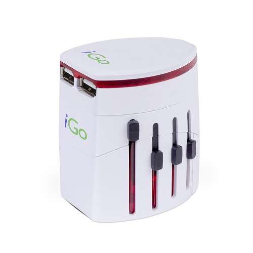 iGo World Travel Wall Plug Adapter