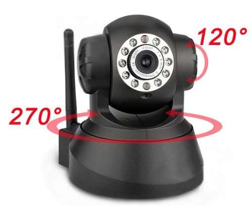 Wansview Wireless Pan & Tilt IP Camera with Night Vision & Motion Detector