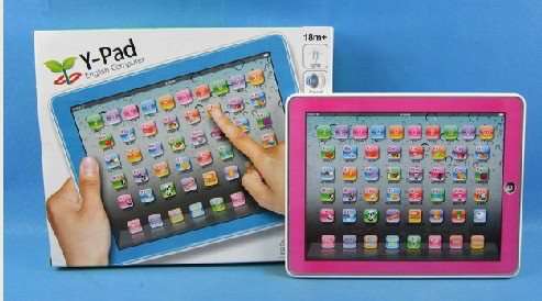 Children's Learning Tablet Y-Pad Touch Screen Pad  (pink)