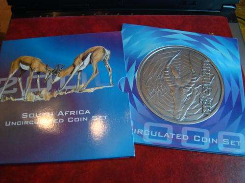 wow 2000 millennium unc coin set as rare as chicken teeth