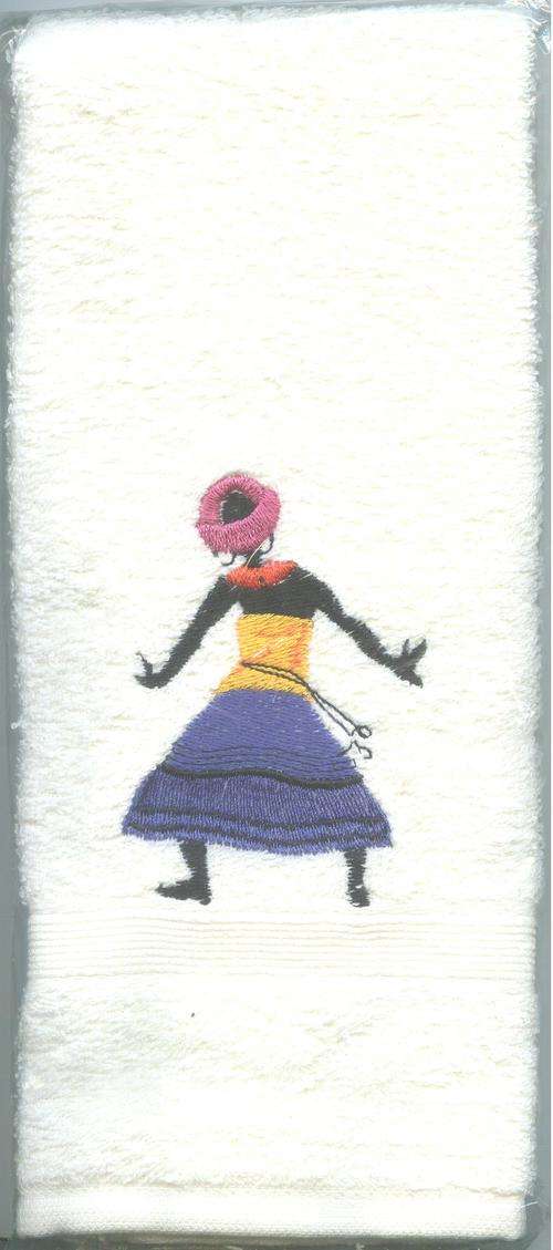 Cream Guest Towel Dancing2