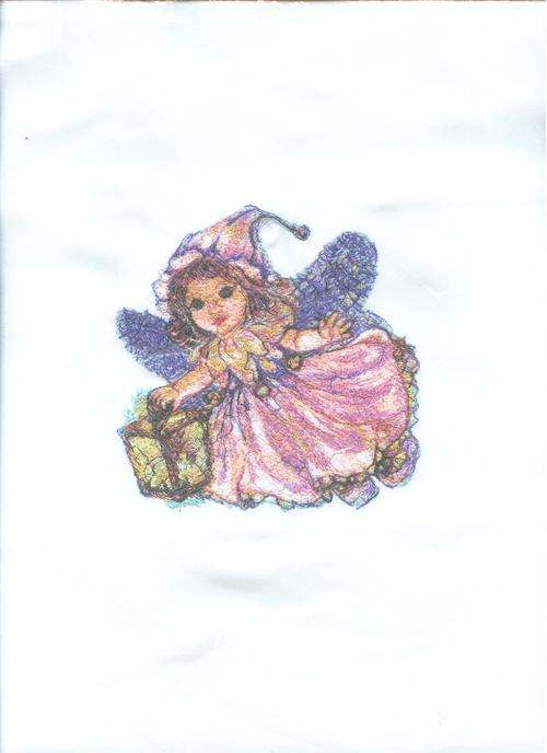 White Cushion cover Fairy lantern