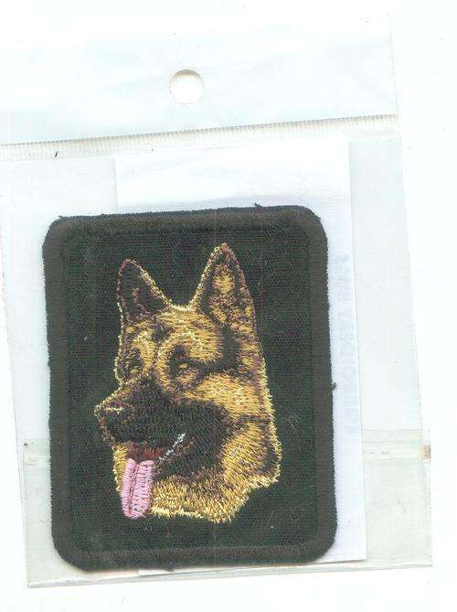 Embroidered SEW on badge Black. GSD