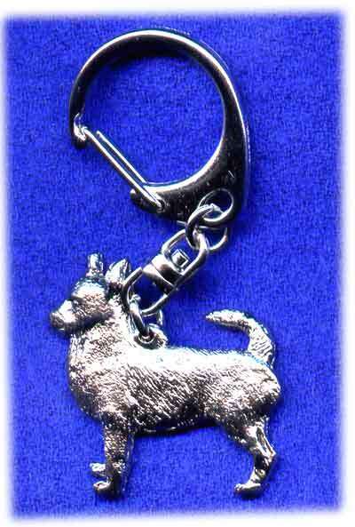 Dog Keyring - Smooth Chihuahua