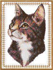 Cream Cushion Cover - -Cat