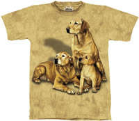 T Shirt Yellow Labrador Dog Size XLarge