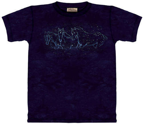 GLOW IN DARK Horse T - Shirt    KIDS Medium (6-8 years)