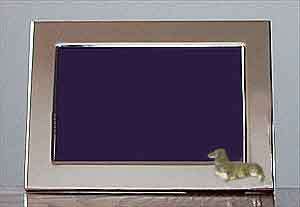 Dog Photo Frame - Dachshund smooth PORTRAIT