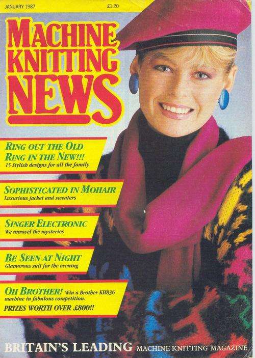 Machine Knitting Magazine January 87
