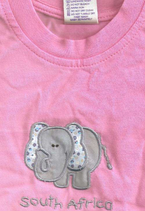 Applique Elephant (2 - 3yrs)