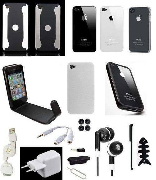 18pcs Accessories Bundle for iPhone 4Gs