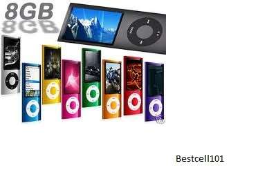 5th GEN 8GB MP3 MP4 PLAYER FM CAMERA MOVIES