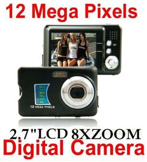 12MP 8x Digital Zoom 2.7-inch LCD Screen Digital Camera