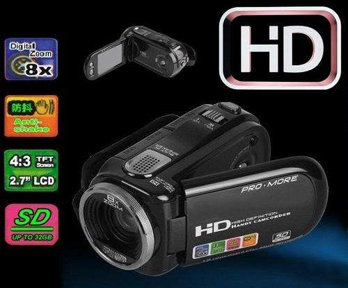 2.7"TFT LCD 12MP HD Anti-Shake Digital Video Camcorder