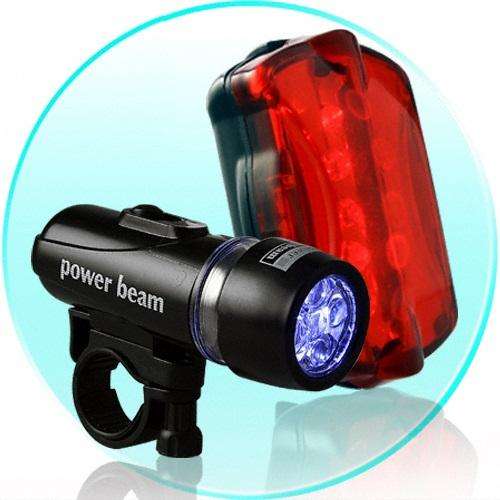 Super Bright Bicycle LED Head and Tail Lights