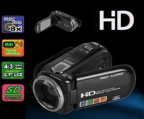 12MP 2.7"TFT LCD HD Anti-Shake Digital Video Camcorder