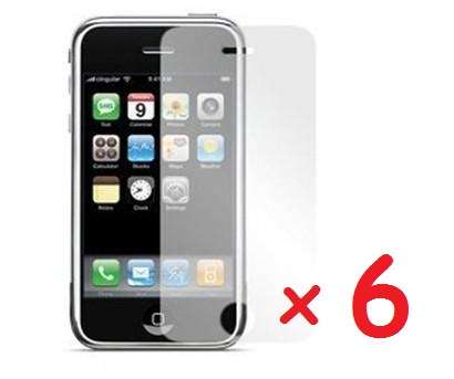 BARGAIN!!! R55 FOR 6 x LCD Screen Protector for iPhone 3G/3GS/i9/i68   (PRICED TO GO!!!)