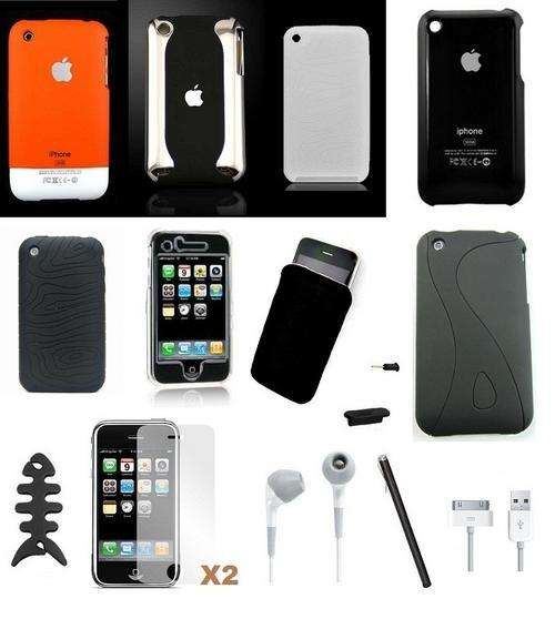 16pcs Accessories Bundle for iPhone 3GS