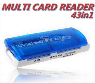 43 in 1 USB 2.0 Multi Card Reader Writer (Will read just about any memory card around!)