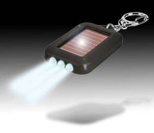 Super Bright Solar Power Keyring LED Light