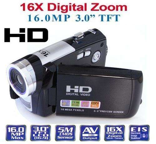 NEW!!! 16MP HD 16x Digital Zoom 3" TFT LCD Anti-Shake Digital Video Camcorder