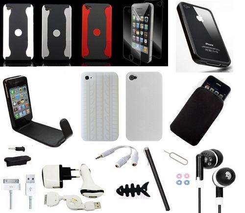 21pcs Accessories Bundle for iPhone 4G