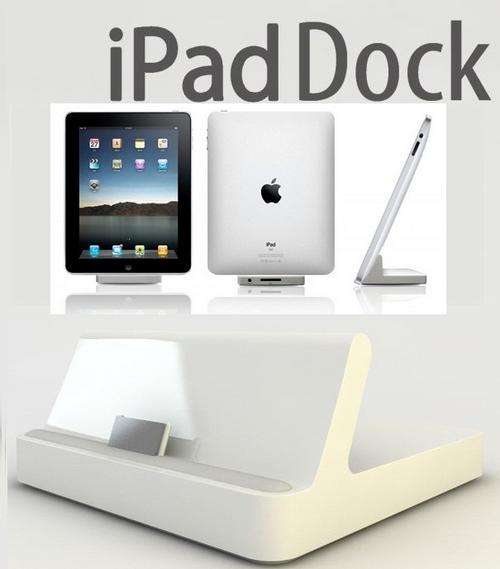 Charger Sync Docking Station for iPad + USB Data Cable!!! (Also compatible with most Apple devices)