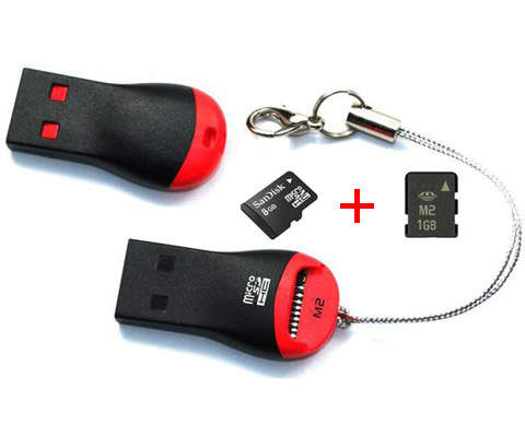 CLEARANCE SALE!!! EVERYTHING MUST GO!!! 17 X MicoSD TF/M2 Mini Card Reader