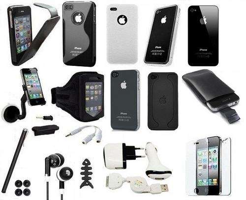 21pcs Bundle for iPhone 4 incl. Car Winshield Mount and Armband!