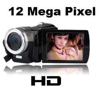 12.0MP 2.7" LCD 8X Digital Zoom HD Digital Video Camcorder